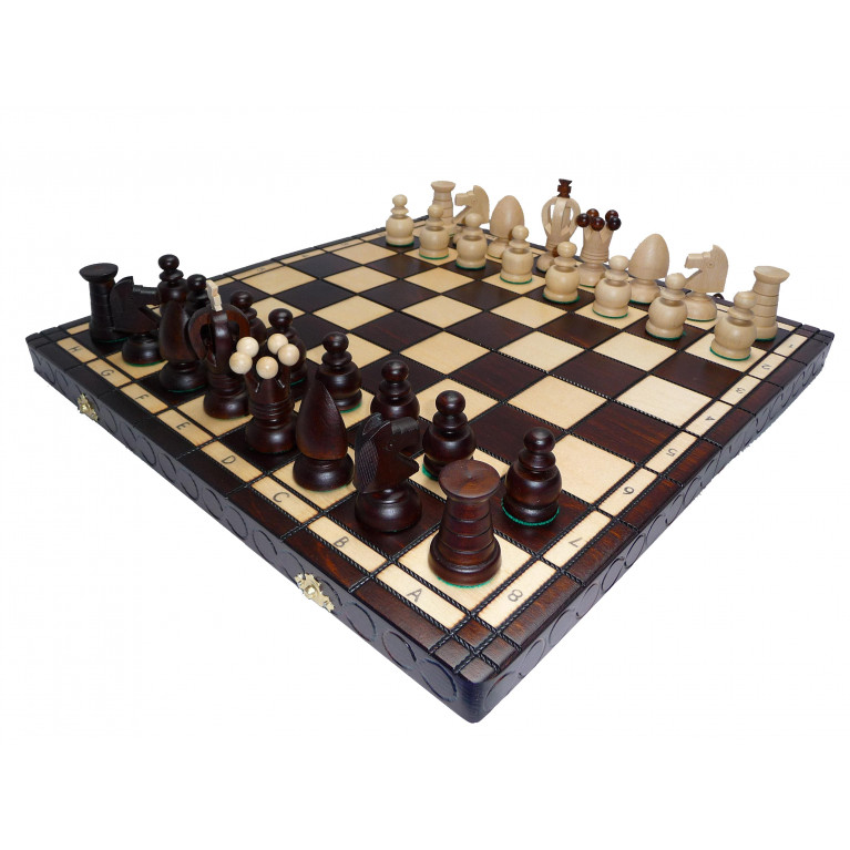Összecsukható fa sakk 440*420 PL111